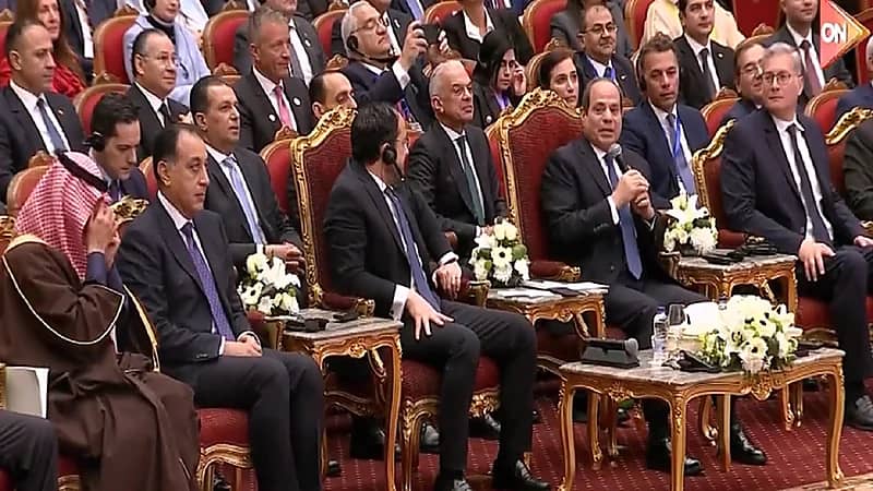 السيسي لـ الأمير عبدالعزيز بن سلمان: بعد كلامك الجميل ده مش هقدر أعقب أنا.. فيديو