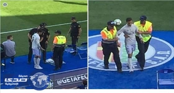 بالفيديو.. الشرطة الإسبانية تلقي القبض على " رونالدو "