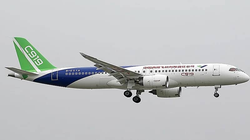 صدمة تطال طائرات C919 الصينية بأوروبا.. فيديو