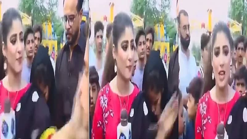 مذيعة تصفع شابًا بقوة على الهواء لسبب غريب .. فيديو