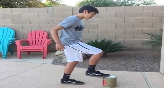 بالفيديو.. حيلة جديدة للمشي على الهواء