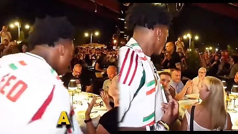 سبيد ينفجر على فتاة بعد إشارة غير لائقة بيدها..فيديو