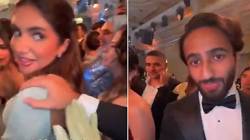 غيرة كريم على خطيبته نور ستارز بسبب رقصها .. فيديو
