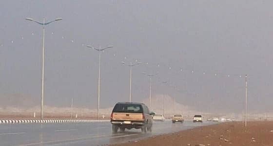 أمطار على بيشة ومراكزها