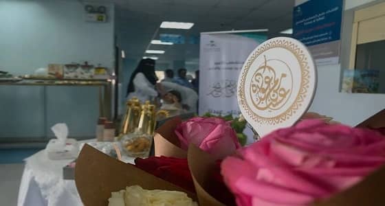 مستشفى الدلم يقيم حفل معايدة لمنسوبيه.