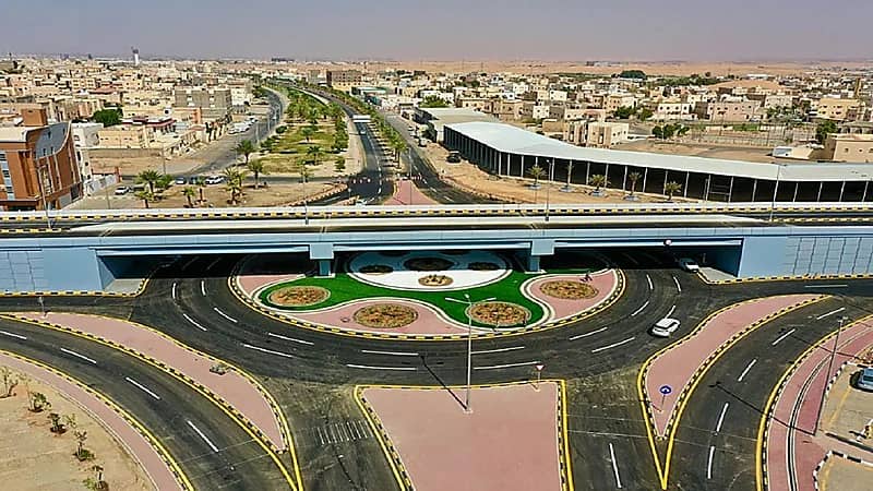 أمير الجوف يفتتح جسر الملك خالد في سكاكا بتكلفة 32 مليون ريال