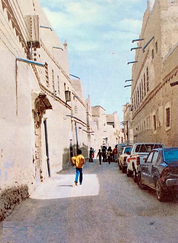 حواري الرياض القديمة قبل 40 عام