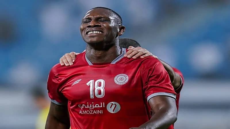 شاهد.. بكاء جون ماري في مباراة الشباب والجزيرة الإماراتي