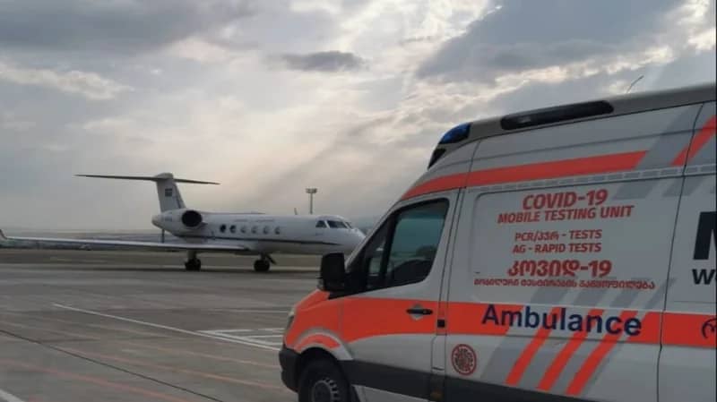 نقل مواطنة من جورجيا بطائرة إخلاء طبي لاستكمال علاجها في المملكة