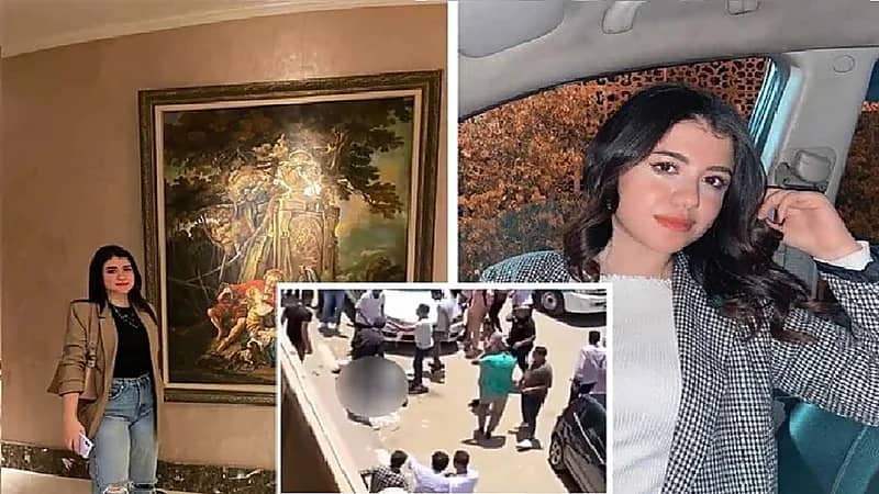 طالب يذبح زميلته أمام جامعة مصرية