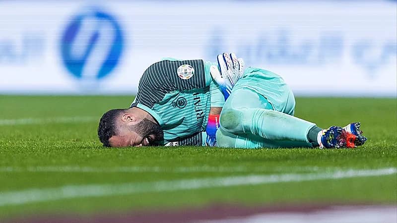 حارس النصر يجري غداً عملية جراحية