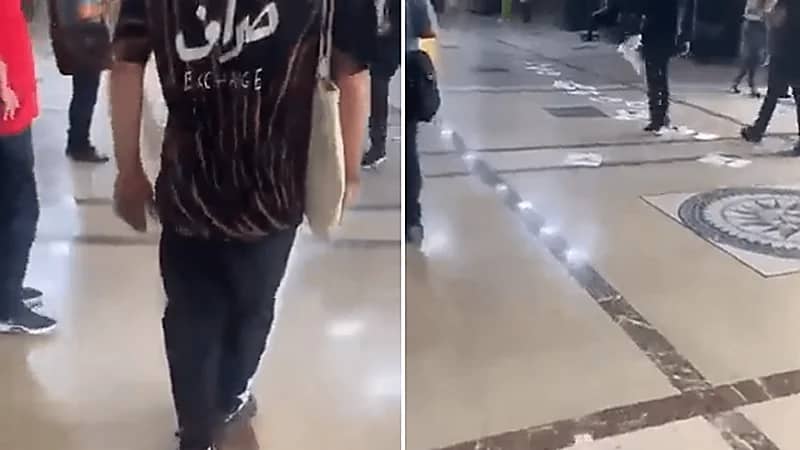 في ذكري انفجار مرفأ بيروت ناشطون اقتحموا قصر العدل.. فيديو