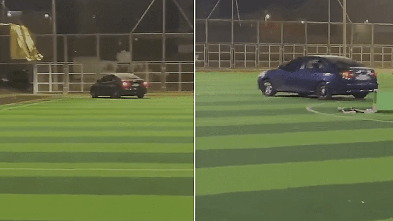 بالفيديو.. شاب يمارس التفحيط داخل ملعب زراعي بجازان