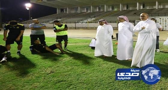 "باعشن" و"عبد الكريم" يحفزان لاعبي الاتحاد للفوز على الأهلي