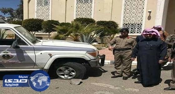 استشهاد عريف وإصابة مقيم تعرضوا  لشظايا مقذوفات على ظهران الجنوب