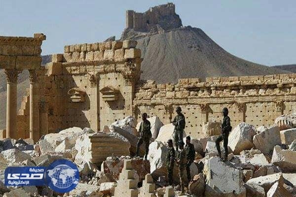 الأسد مدعوما بالطيران الروسي يسيطر على تدمر