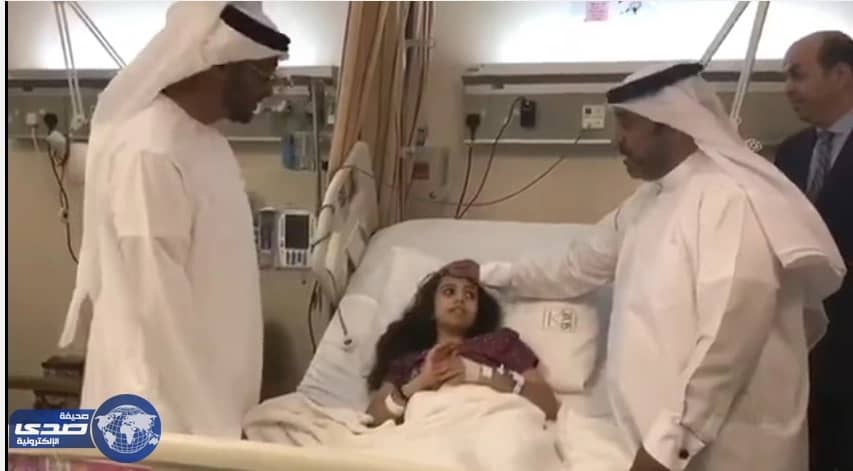 بالفيديو والصور.. محمد بن زايد يزور مصابي حادثة طعن العائلة الأردنية بـ«أبو ظبي»