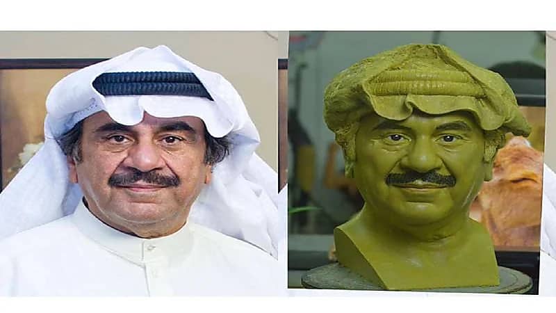 تفاصيل تمثال الفنان "عبدالحسين عبدالرضا" المرتقب عرضه بموسم الرياض