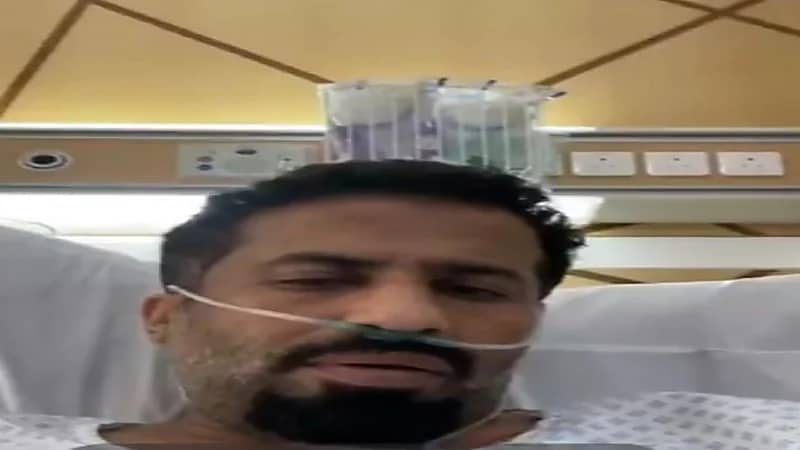 تطورات جديدة في الحالة الصحية للفنان عبدالعزيز الشمري "فيديو"