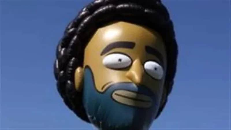 صورة لـبالون تثير الجدل حول محمد صلاح