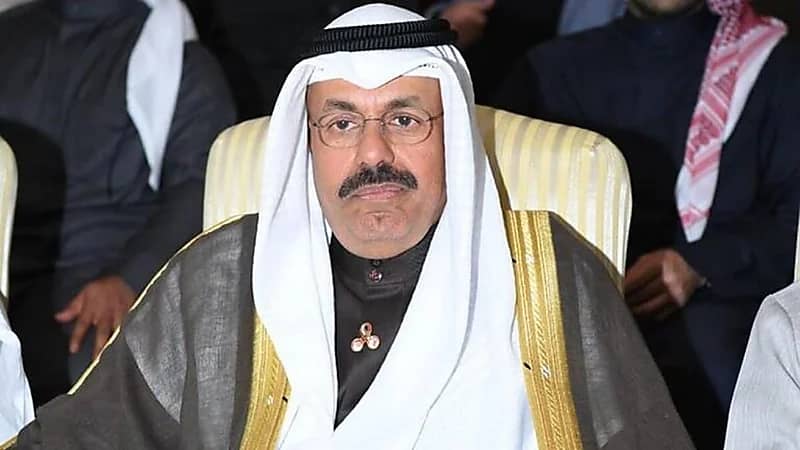 "الناصر" يعتذر عن قبول منصبه الوزاري في حكومة الكويت الجديدة