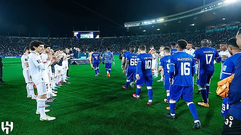 شاهد.. ممر شرفي من ريال مدريد للاعبي ‎الهلال