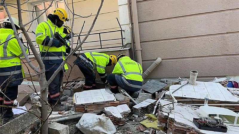 مغادرة فريق الإنقاذ السعودي تركيا بعد إسهامه في إنقاذ الضحايا