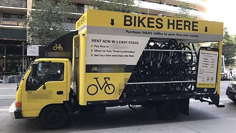 رسمياً .. إتاحة خدمات الصيانة و الحلاقة وتأجير الدراجات عبر مركبات متنقلة