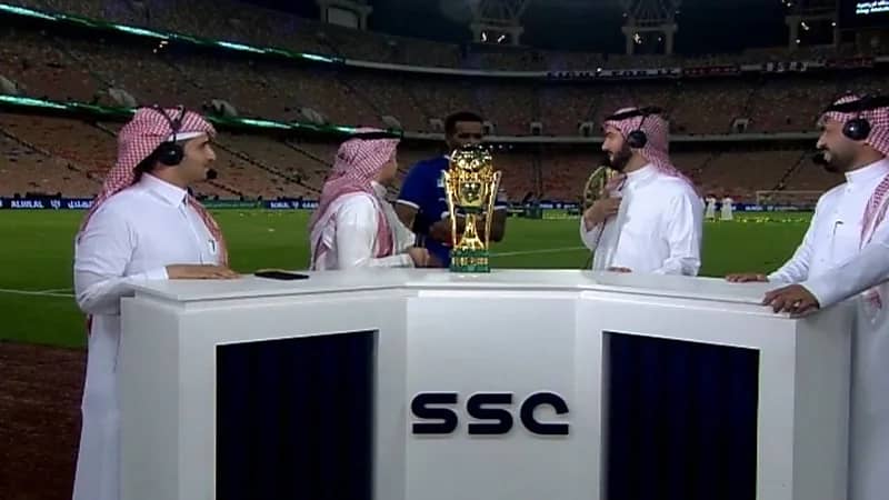 شاهد .. البليهي يقتحم استديو ‎قناة SSC