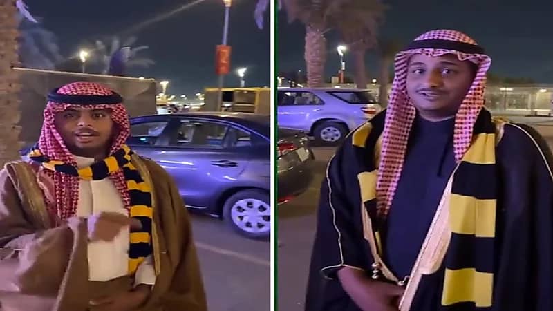 جماهير الاتحاد تحضر بالبشت في الجوهرة