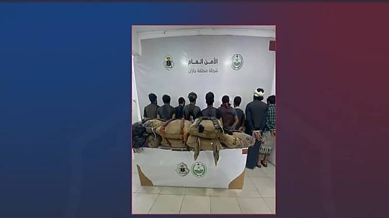 القبض على 9 أشخاص لترويجهم نبات القات بجازان