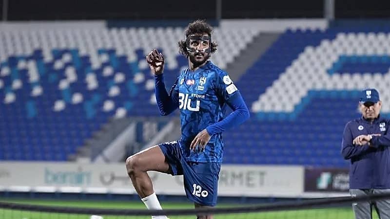 فحص يحدد مصير قناع ياسر الشهراني