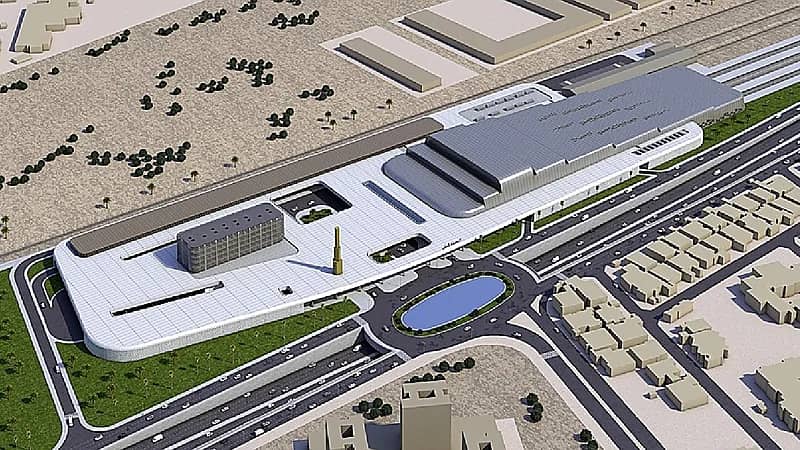 تصميم جديد لمحطة قطار الدمام .. صور