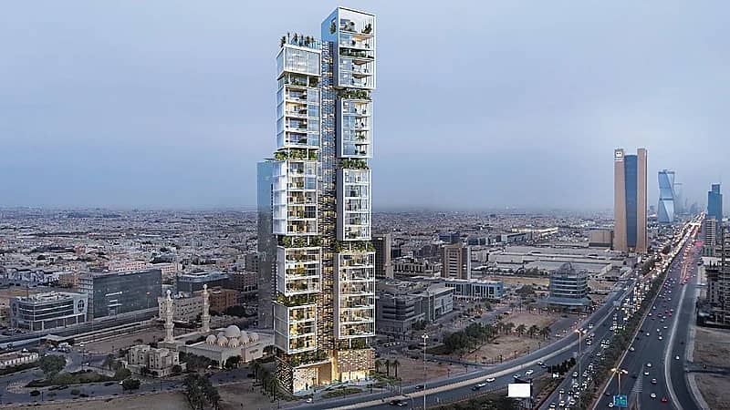 اكتمال أعمال حفر أرض مشروع برج الديار بالرياض