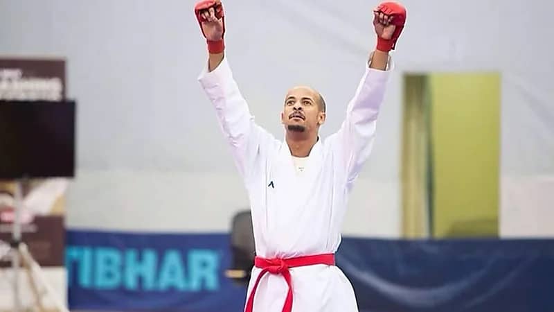 الخثعمي يحقق أول ميدالية برونزية سعودية في تاريخ مونديال الكاراتيه