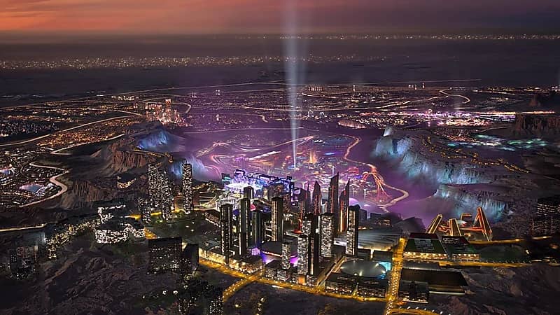 تضم 25 منطقة..تفاصيل مخطط القدية الذي أطلقه ولي العهد