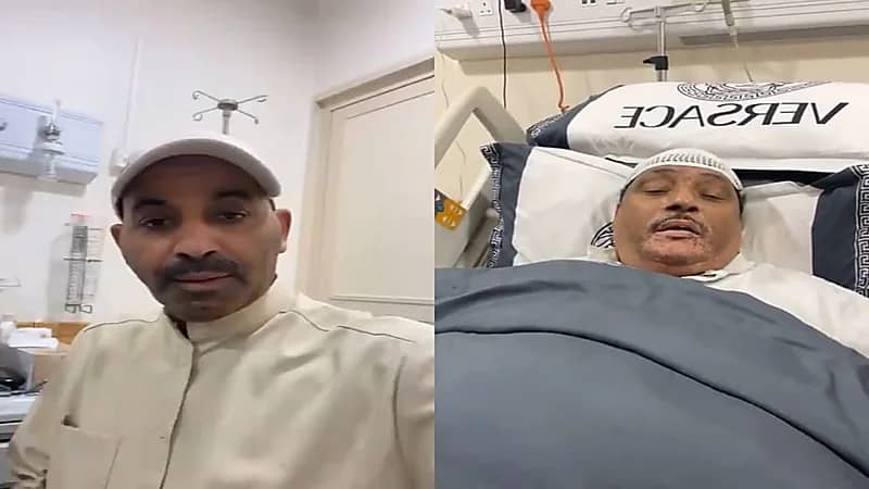 طارق العلي يزور "ولد الديرة" بالمستشفى.. فيديو