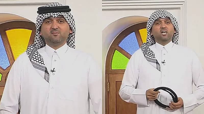 نشأت أكرم يرفع العقال للاعبي المنتخب العراقي  ..  فيديو