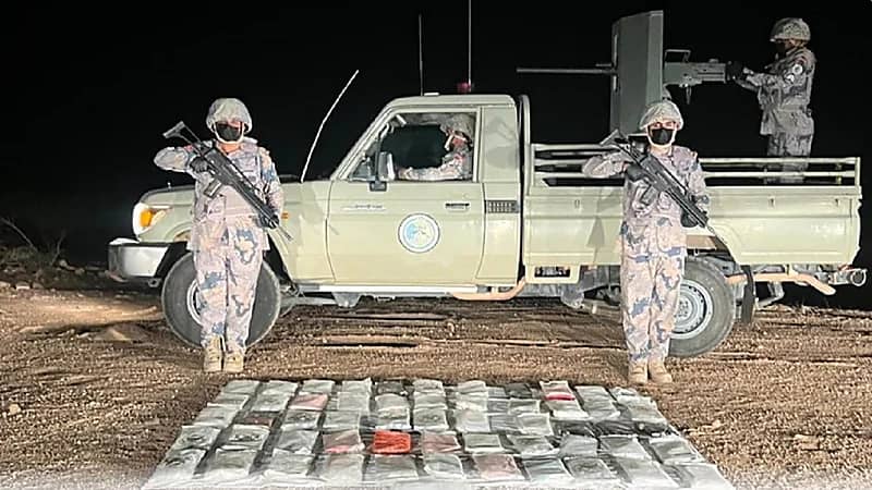 إحباط تهريب 58 كيلوجرامًا من الحشيش بنجران