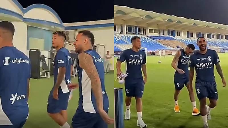 الثلاثي البرازيلي للهلال في أحدث ظهور  ..  فيديو