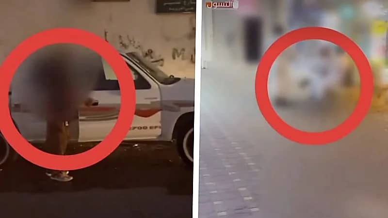 الإطاحة بعدد من المتسولين في  الحدود الشمالية .. فيديو