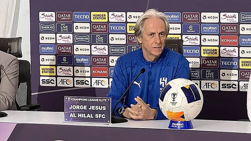 جيسوس: سندير مجهود اللاعبين بحذر أمام الغرافة