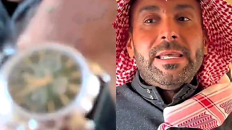 يزيد الراجحي يستعرض ساعته الفاخرة بقيمة 860 ألف ريال .. فيديو