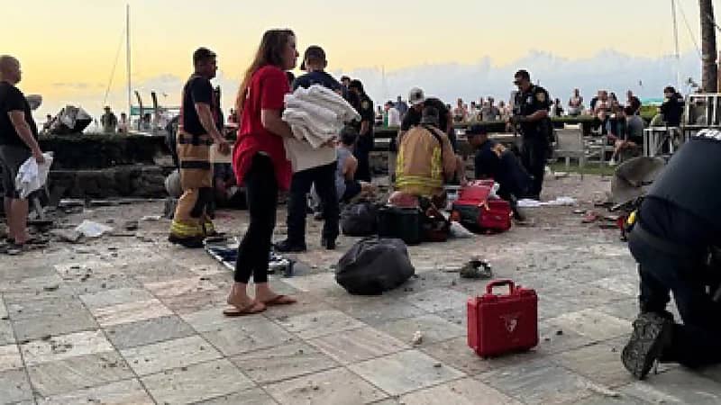 إصابة 7 أشخاص إثر انفجار غازي بمنتجع في هاواي