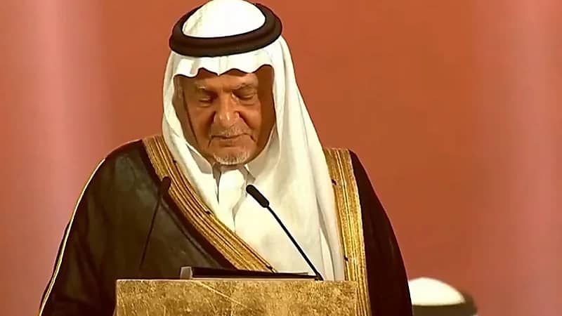 الأمير تركي الفيصل: هنيئًا لنا بقيادتنا التي فتحت لنا أبواب الرقي والازدهار.. فيديو