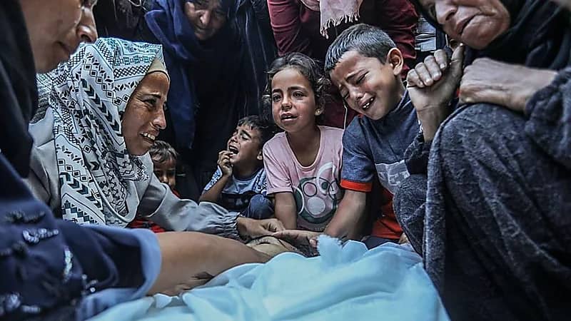 فاجعة طبيبة فلسطينية تلقت نبأ استشهاد أطفالها الـ9