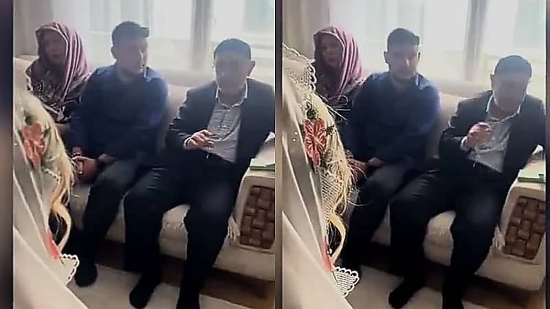 عروس تفاجئ العريس بطلب مهر خيالي في جلسة عقد القران .. فيديو