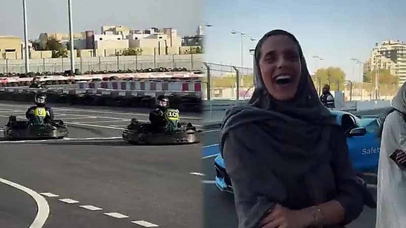 الأميرة هيفاء تشارك بحماس في الأنشطة الرياضية بحلبة كورنيش جدة..فيديو