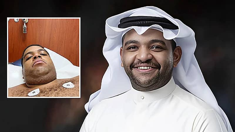 تعرض خالد المظفر لوعكة صحية مفاجئة على مسرح محمد العلي