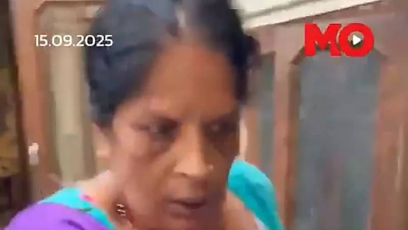 امرأة تتهم شرطيًا بالتحرش بها لتفلت من العقاب.. فيديو